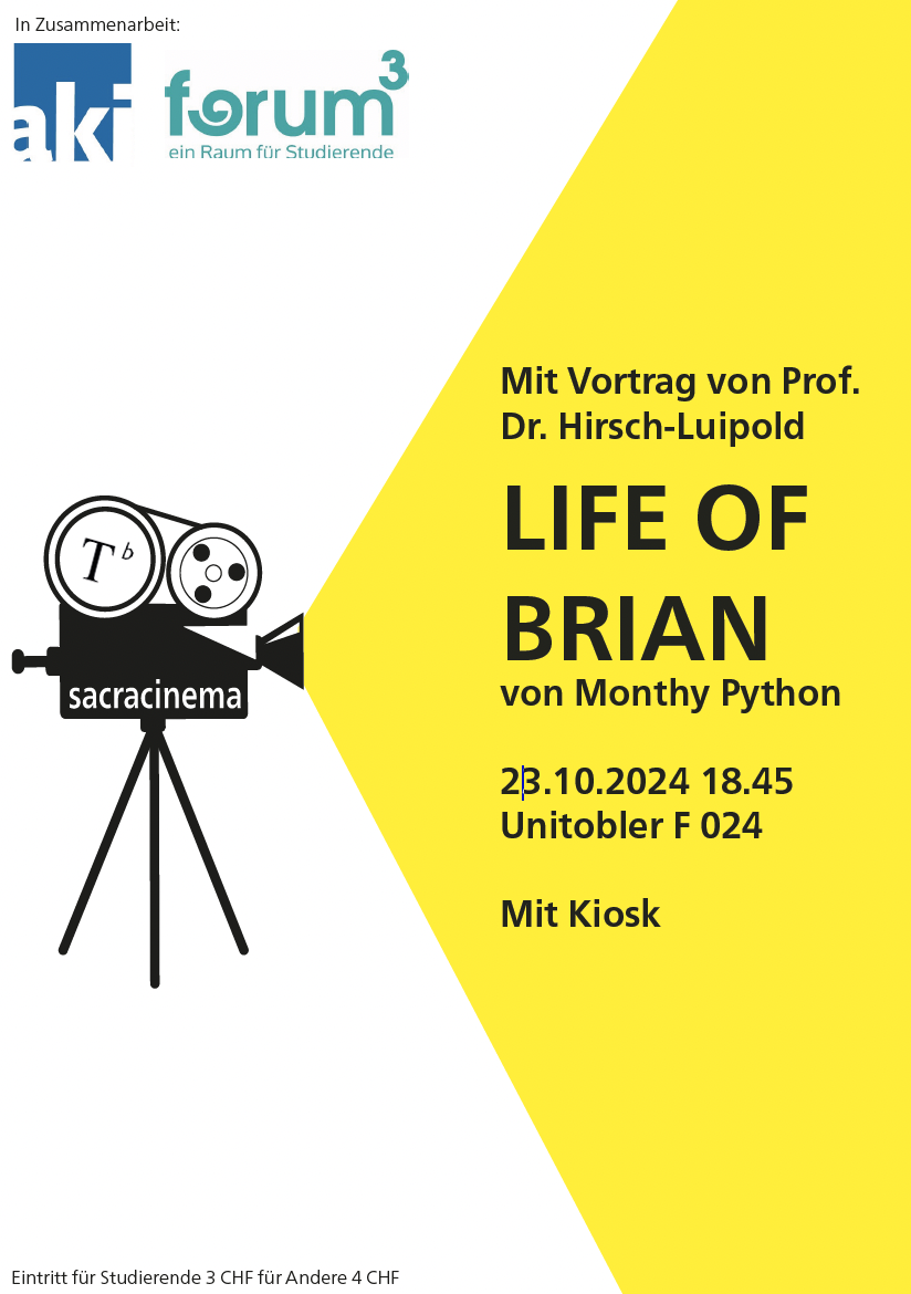 Flyer von Life of Brian